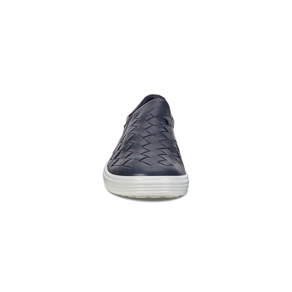 ECCO Womens Sneakers Navy - Soft 7 - IWY-621508